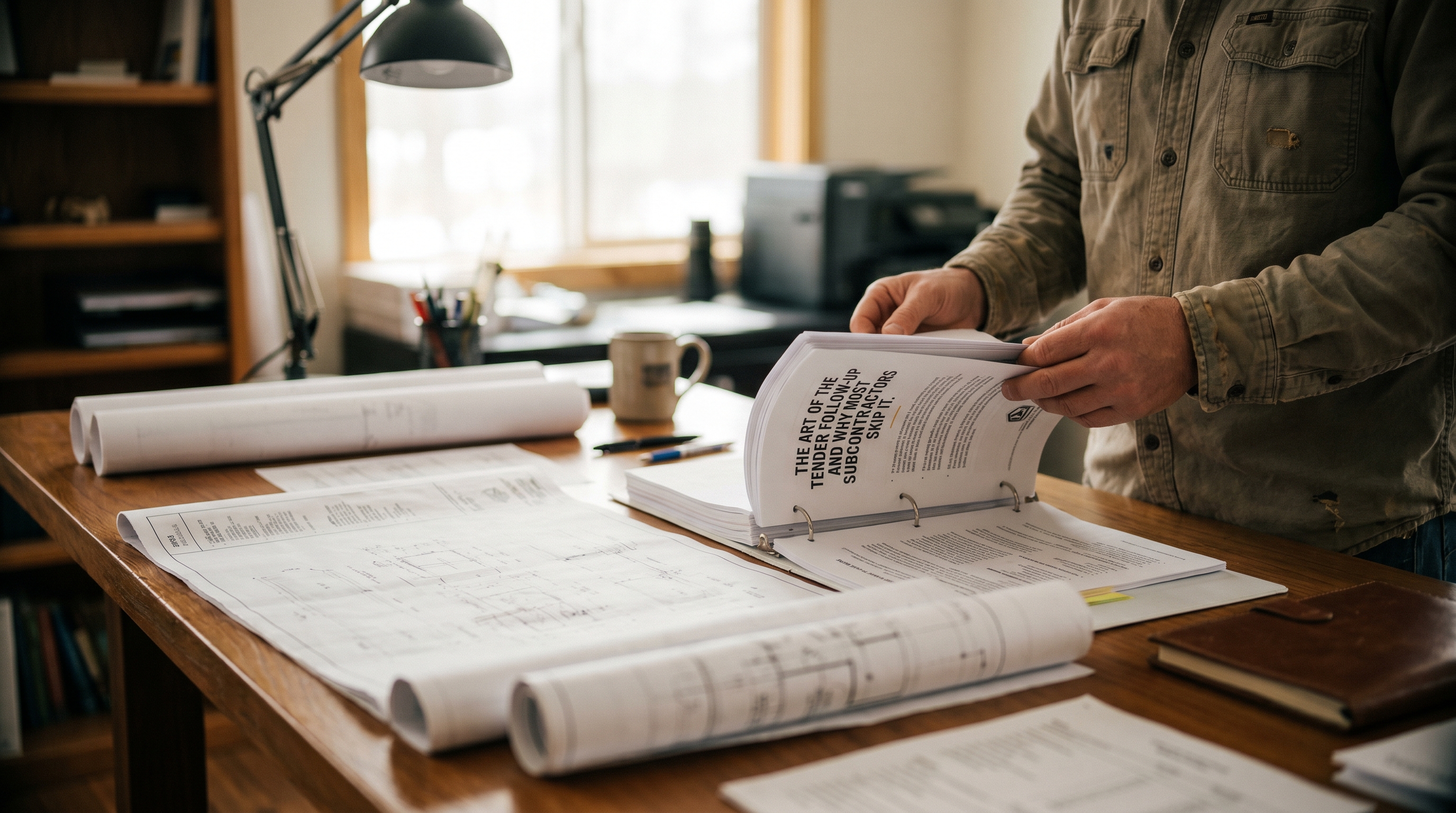 Subcontractor business growth through strategic tender follow up